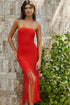 PQ Swim Passion Vanessa Strapless Fringe Dress